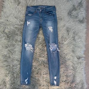 American Eagle Ripped Jeggings